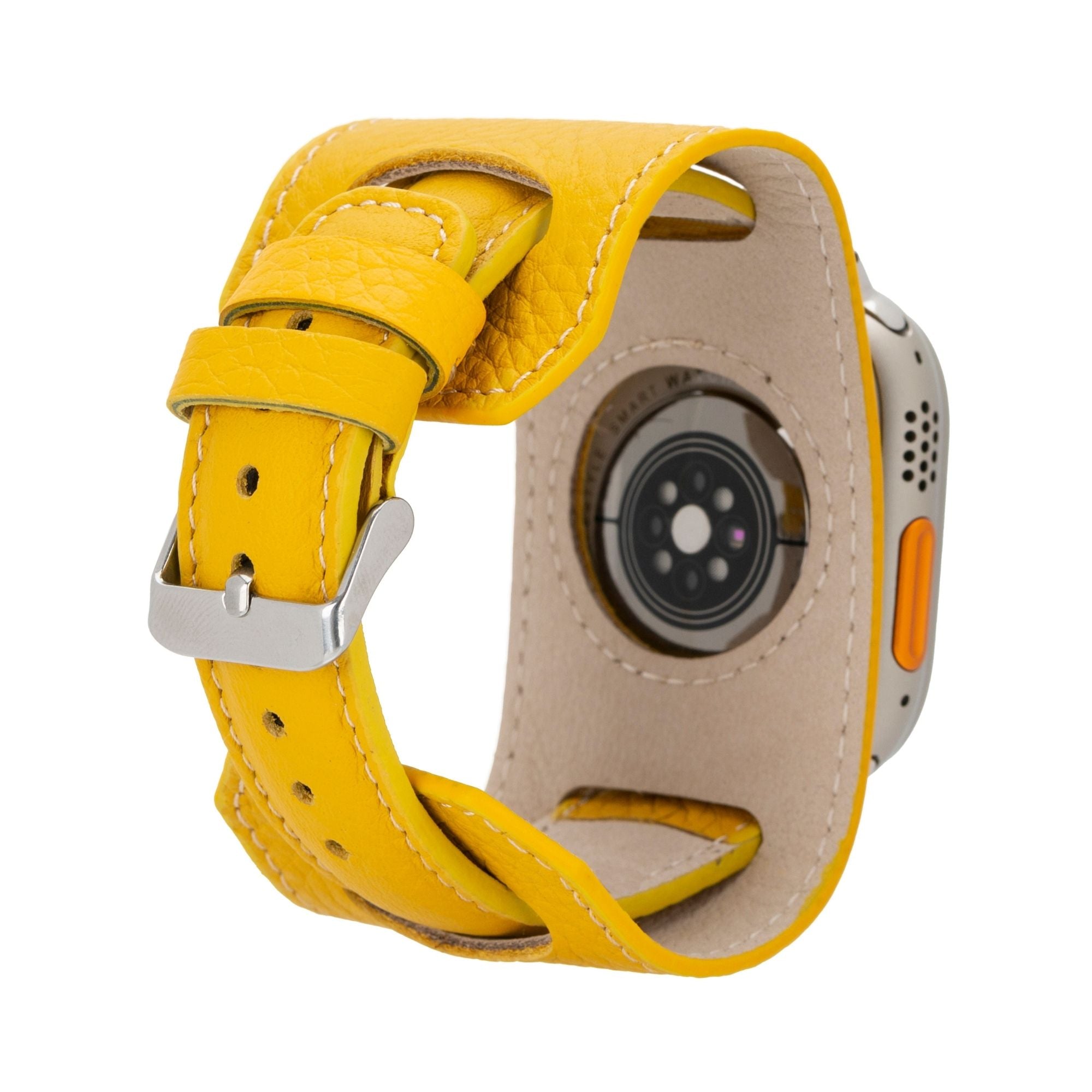 moorcroft cuff leather bands for apple watch - toronata -