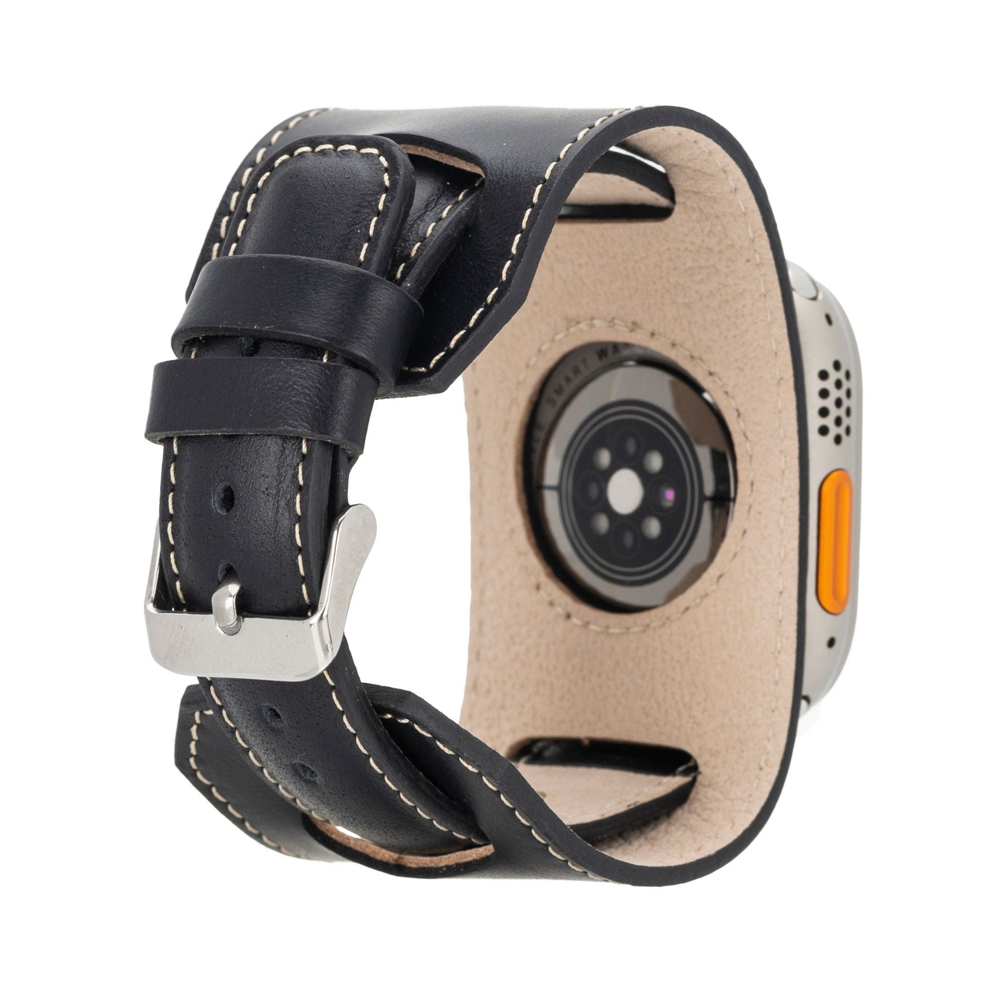 moorcroft cuff leather bands for apple watch - toronata -