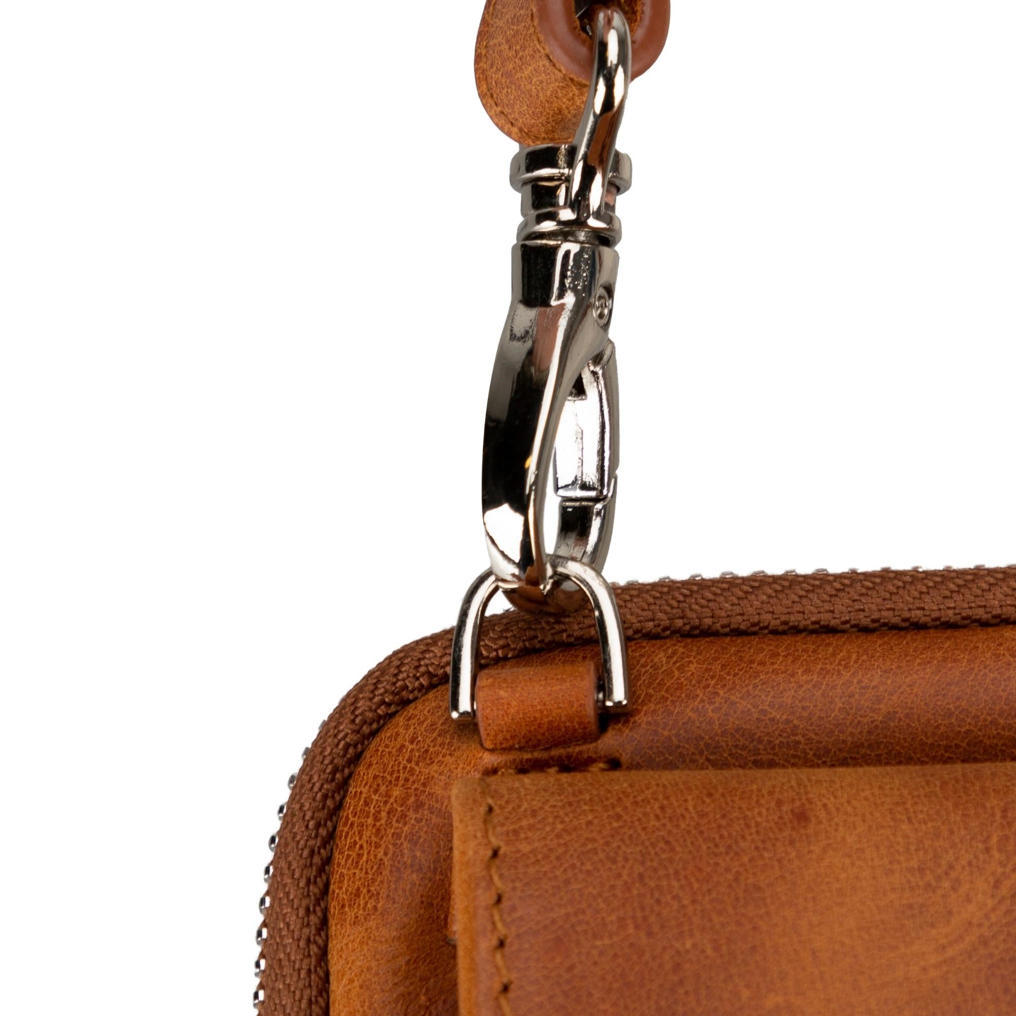 niagara leather crossbody phone bag for men - toronata -