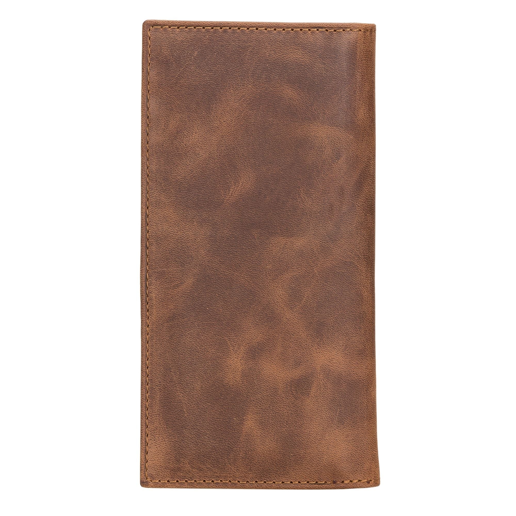 Ouray Handmade Full-Grain Leather Long Wallet for Men and Women - TORONATA -