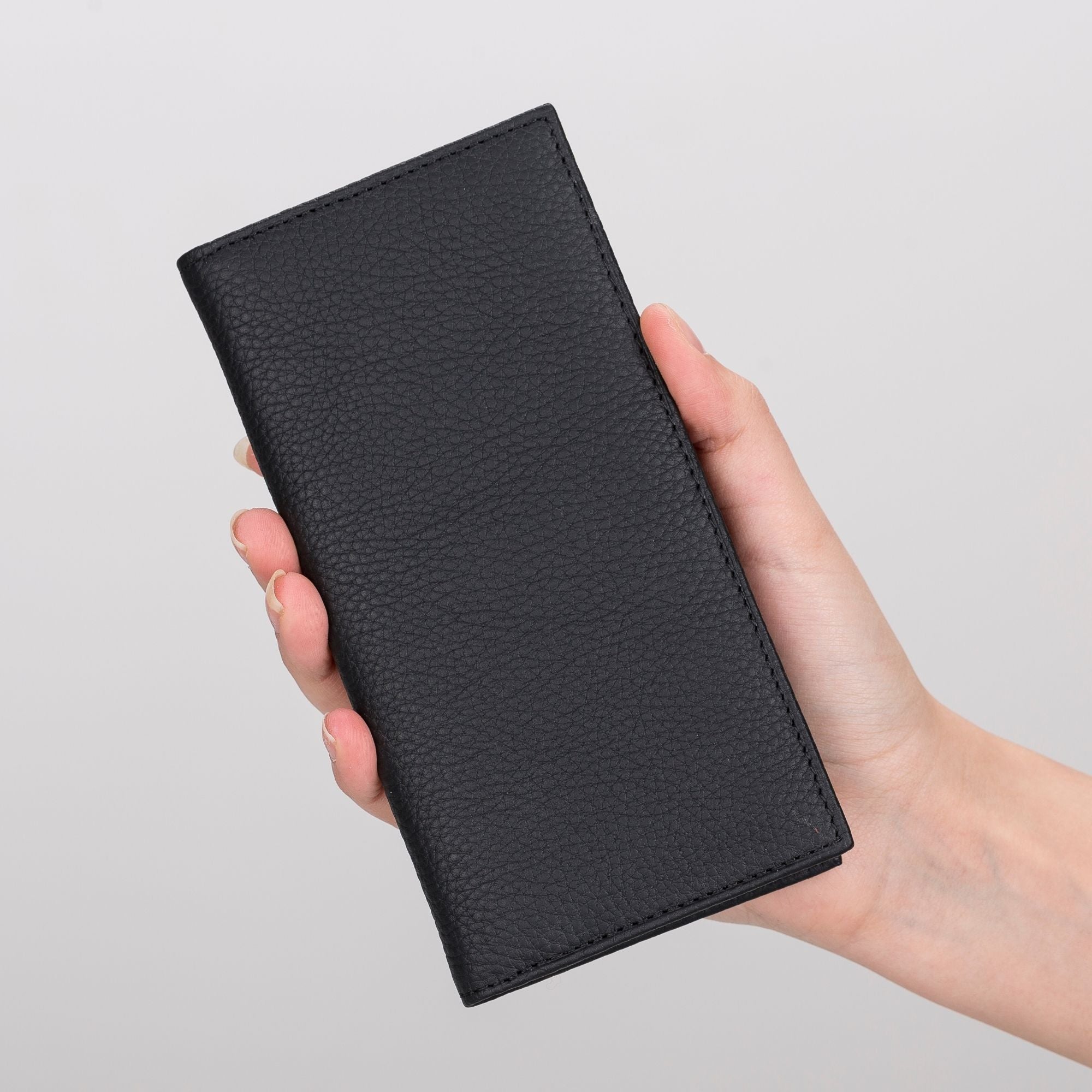 Ouray Handmade Full-Grain Leather Long Wallet for Men and Women - TORONATA -