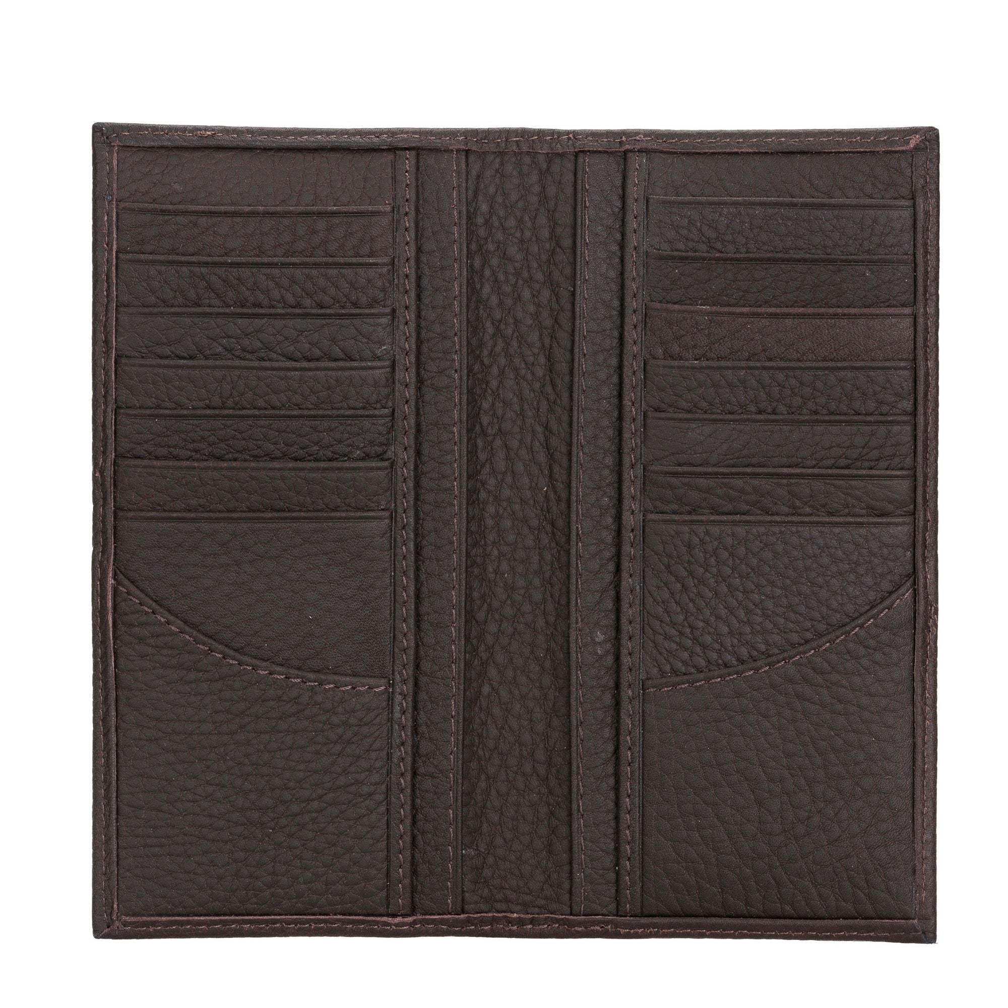 Ouray Handmade Full-Grain Leather Long Wallet for Men and Women - TORONATA -