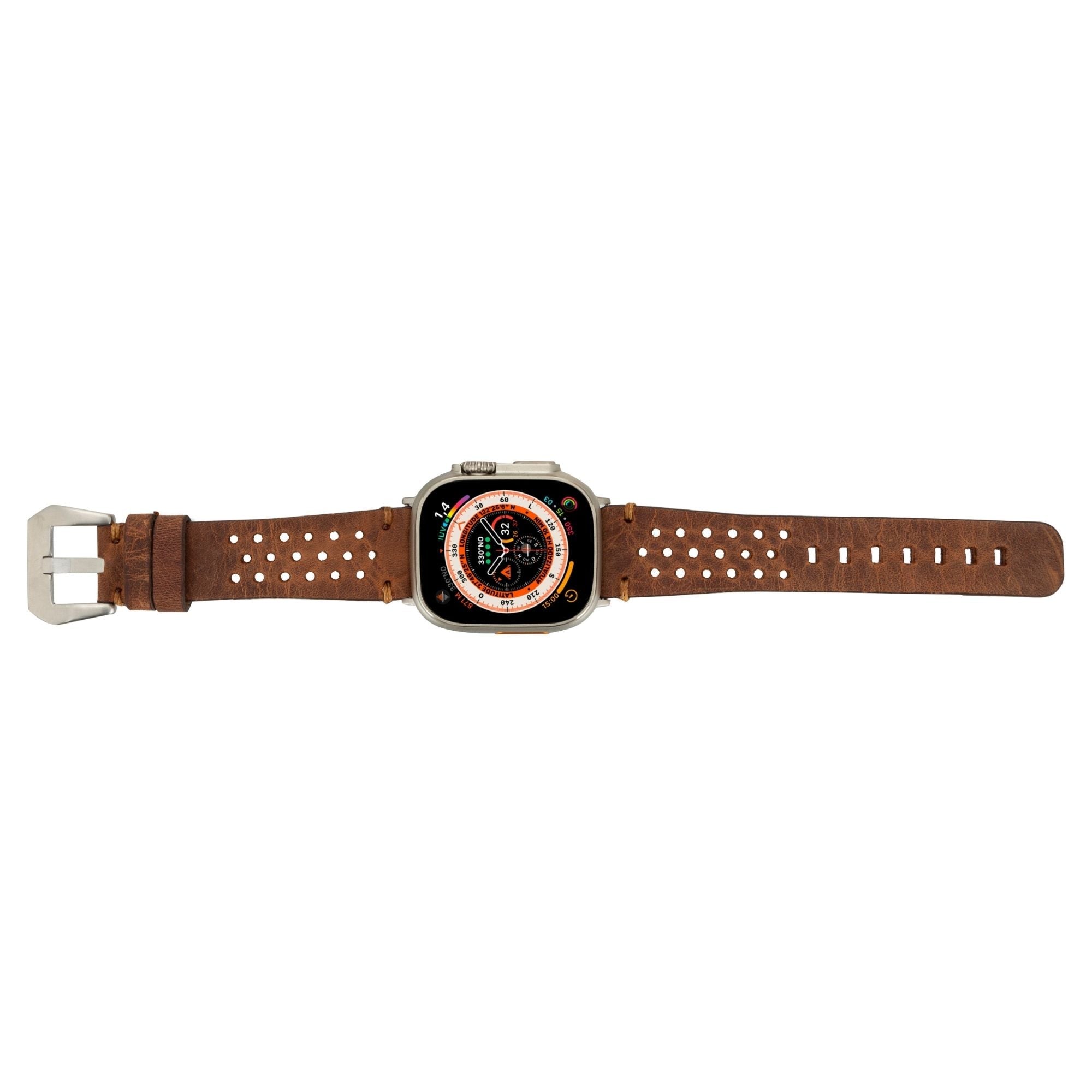 teton leather bands for apple watch 9, ultra 2 and se - toronata -