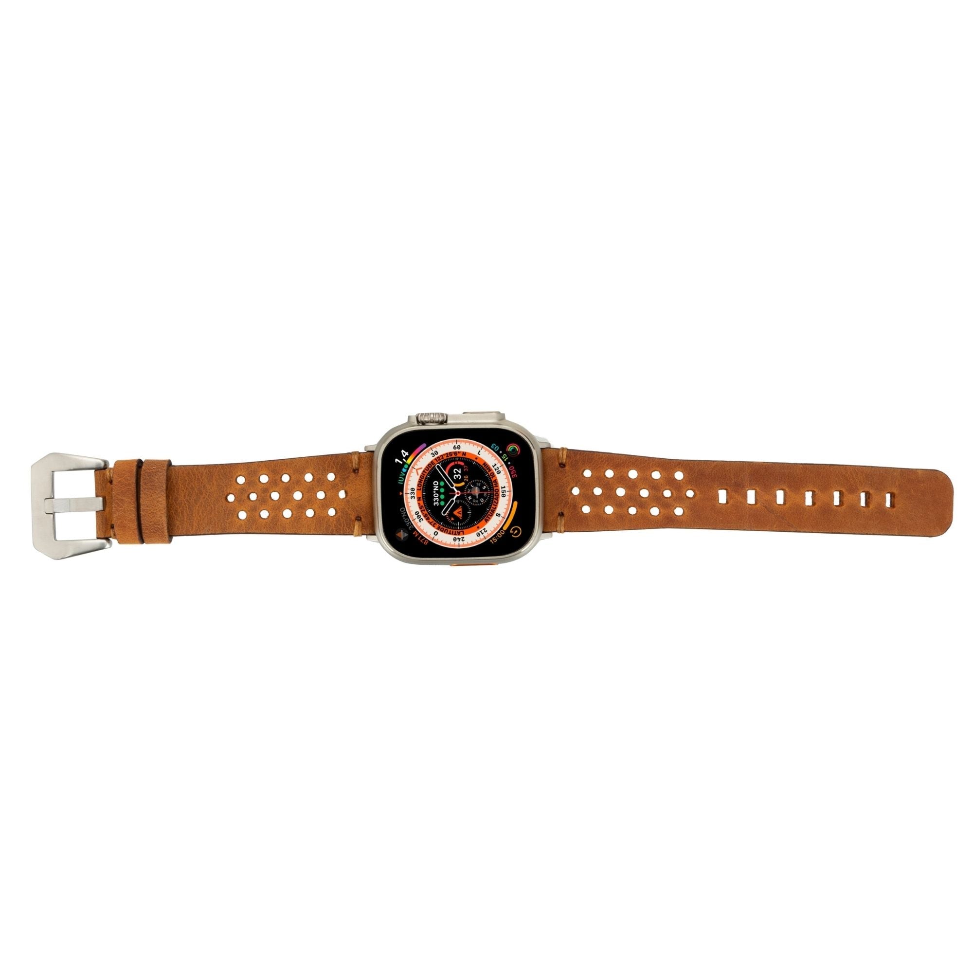 teton leather bands for apple watch 9, ultra 2 and se - toronata -