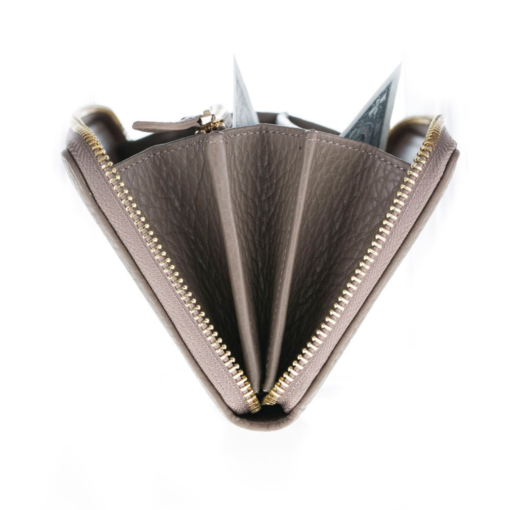 Westminster Handmade Full-Grain Leather Zippered Ladies Handbag - TORONATA -