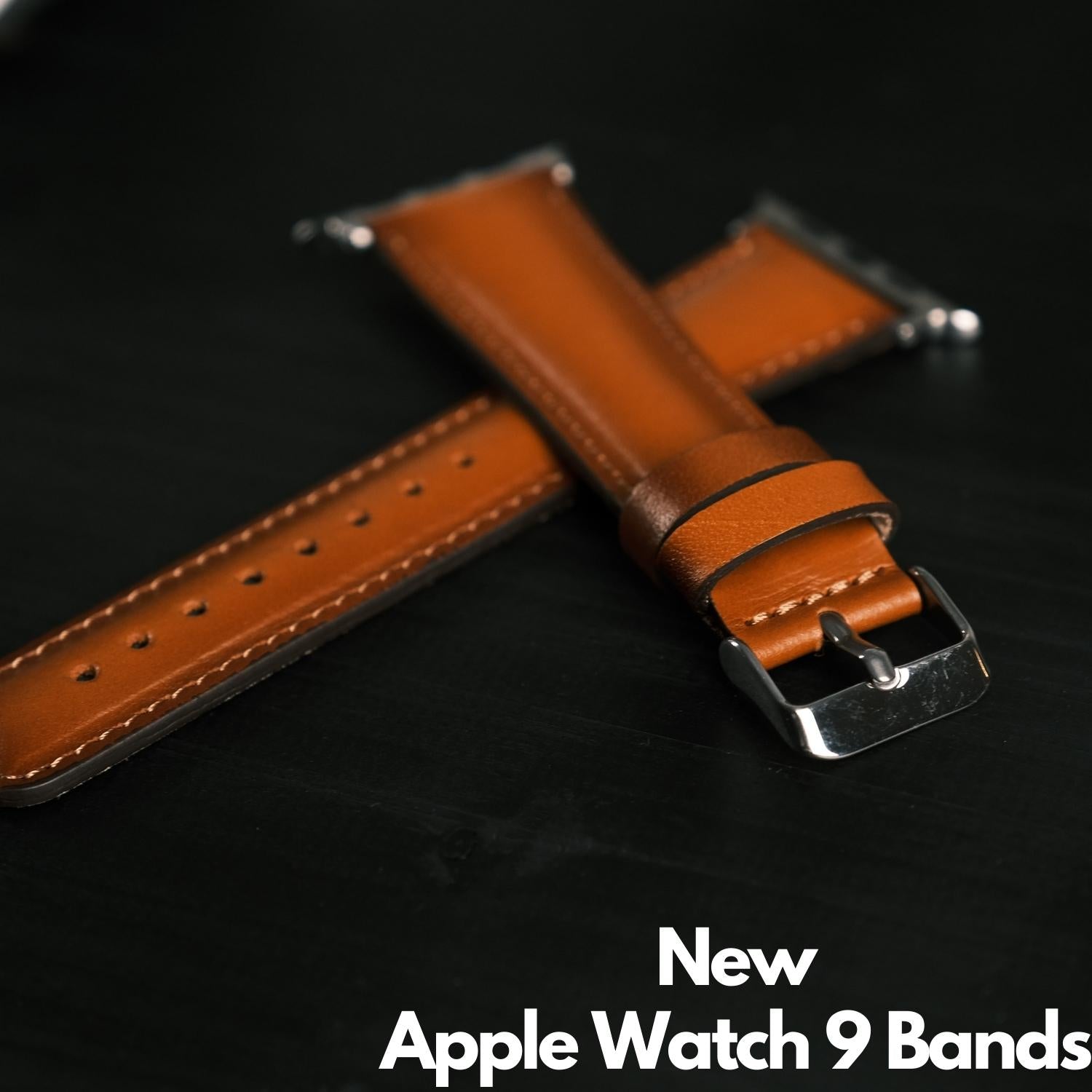 New Toronata Leather Bands for Apple Watch 9 - TORONATA