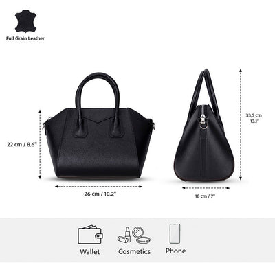 Salinas Genuine Leather Handbag for Women - Medium 