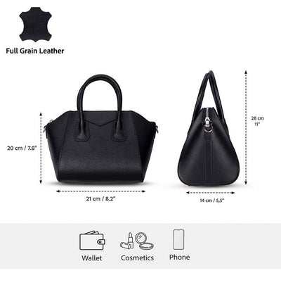 Salinas Genuine Leather Handbag for Women - Small  
