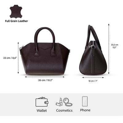 Salinas Genuine Leather Handbag for Women - Medium 