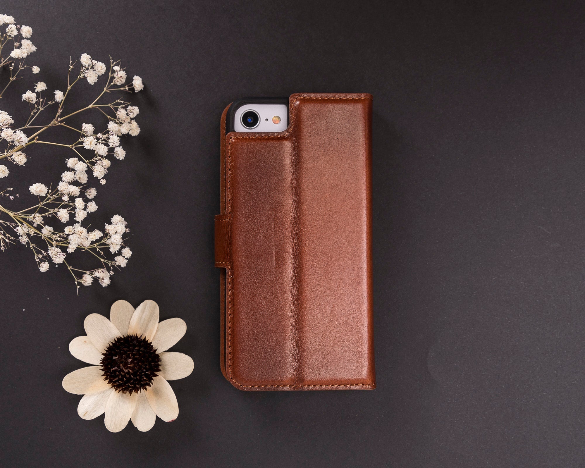 Magic iPhone 16E Detachable Leather Wallet Case - TORONATA - color_