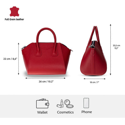 Salinas Genuine Leather Handbag for Women - Medium 