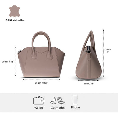 Salinas Genuine Leather Handbag for Women - Medium 