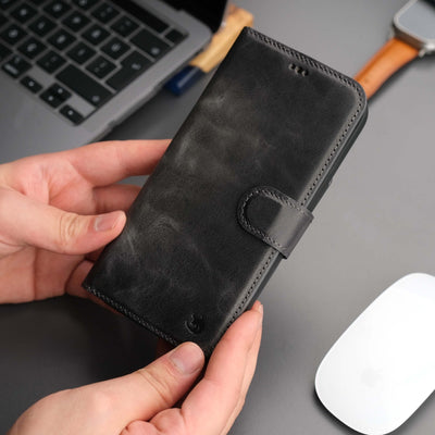 Casper iPhone 17 Pro Wallet Case Leather MagSafe - TORONATA - 