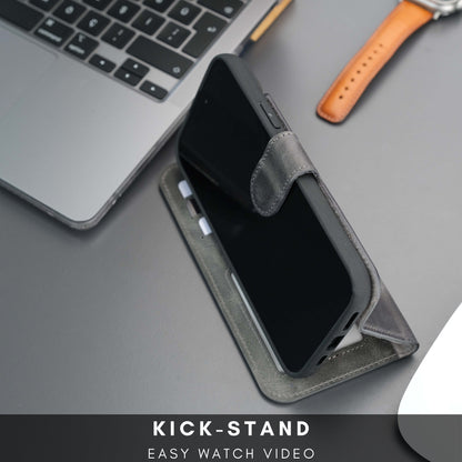 Casper Leather iPhone 14 Plus Wallet Case | MagSafe - TORONATA - 