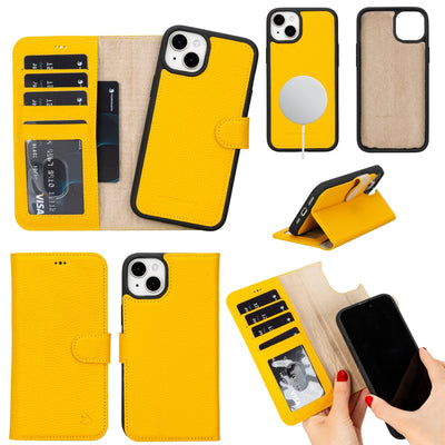 Casper Leather iPhone 14 Plus Wallet Case | MagSafe - TORONATA - 