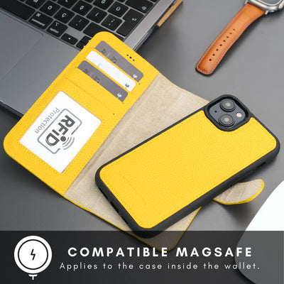 Casper Leather iPhone 15 Wallet Case | MagSafe - TORONATA - 