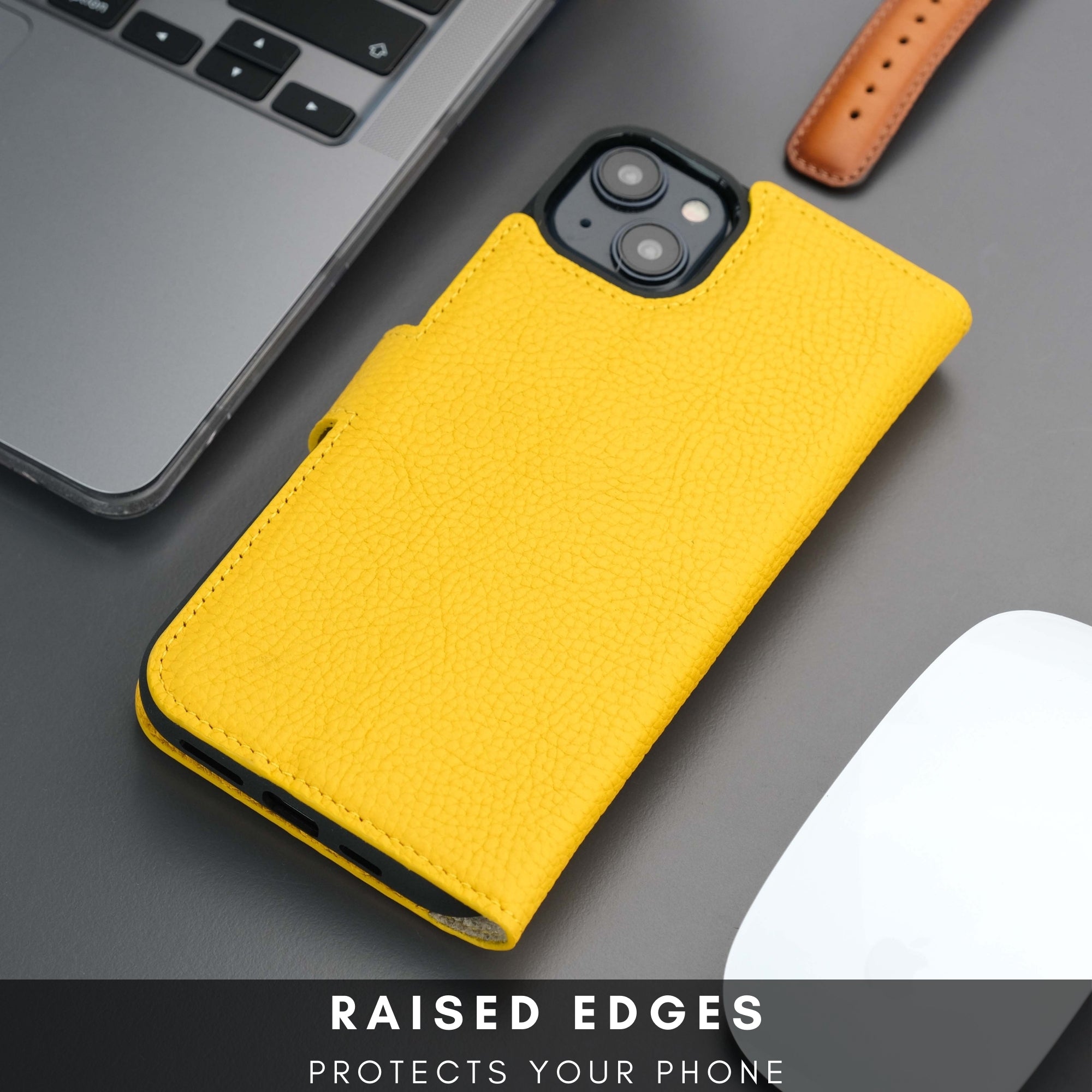 Casper Leather iPhone 14 Plus Wallet Case | MagSafe - TORONATA - 