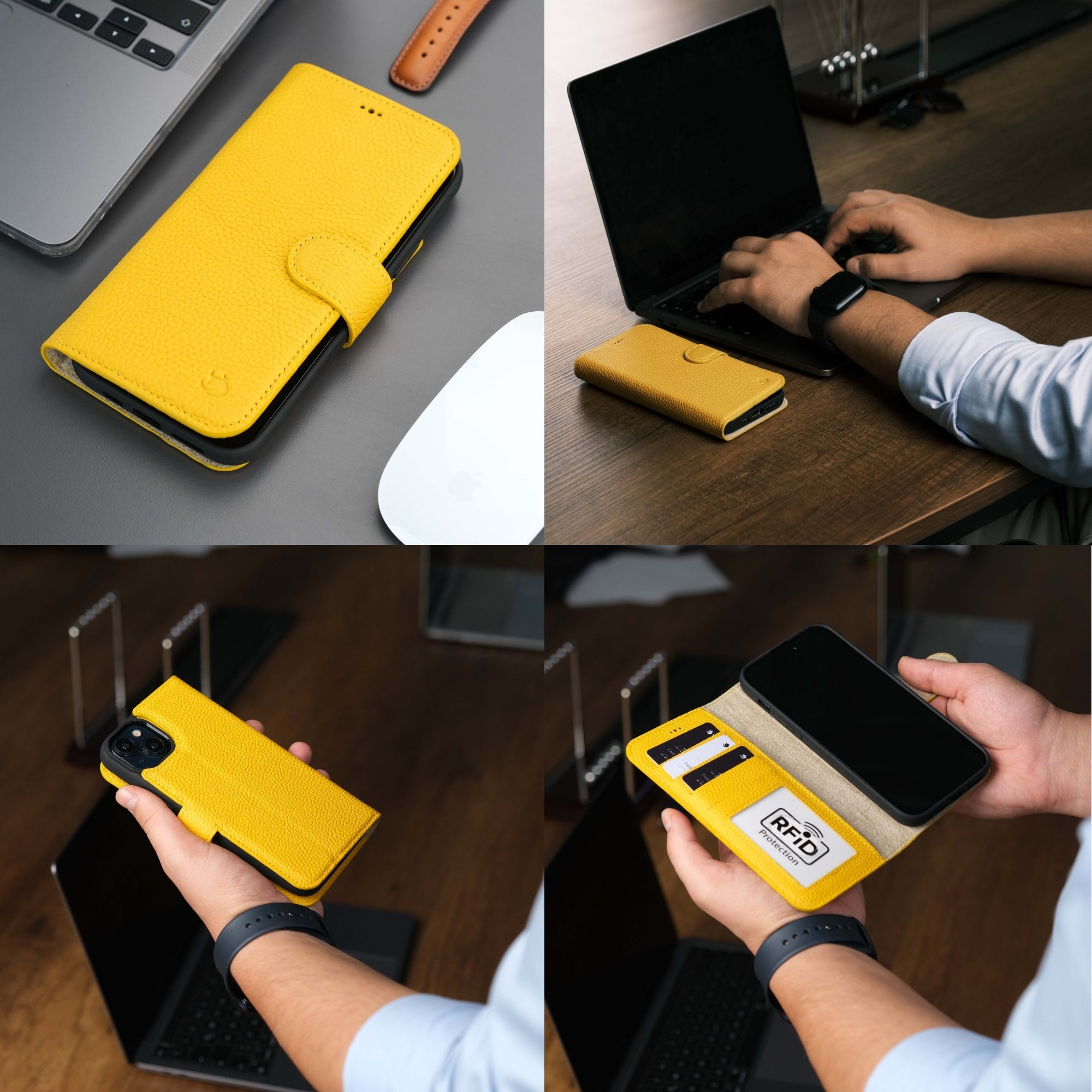 Casper Leather iPhone 14 Plus Wallet Case | MagSafe - TORONATA - 