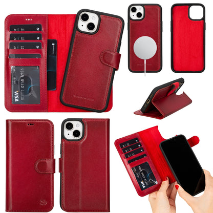 Casper Leather iPhone 14 Plus Wallet Case | MagSafe - TORONATA - 