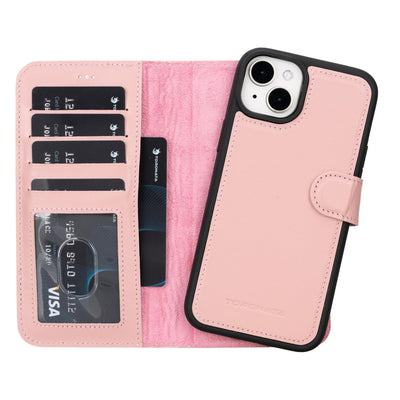 casper iphone 14 series detachable leather wallet case - toronata - 