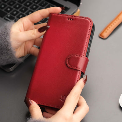 Casper iPhone 17 Pro Wallet Case Leather MagSafe - TORONATA - 