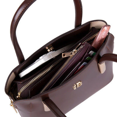 Belmont Satchel Handbag & Crossbody Purse - 