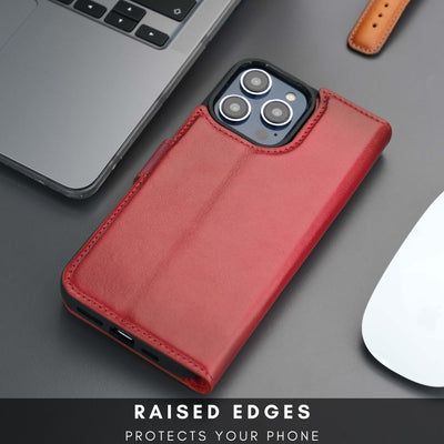 Casper iPhone 16 Pro Wallet Case Leather MagSafe - TORONATA - 