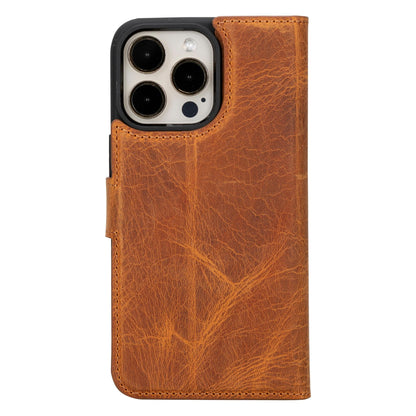 casper iphone 14 series detachable leather wallet case - toronata - 
