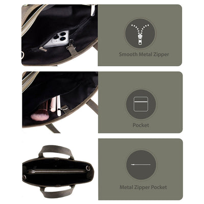 Mesa Leather Tote Bag for Women – Genuine Leather | TORONATA 