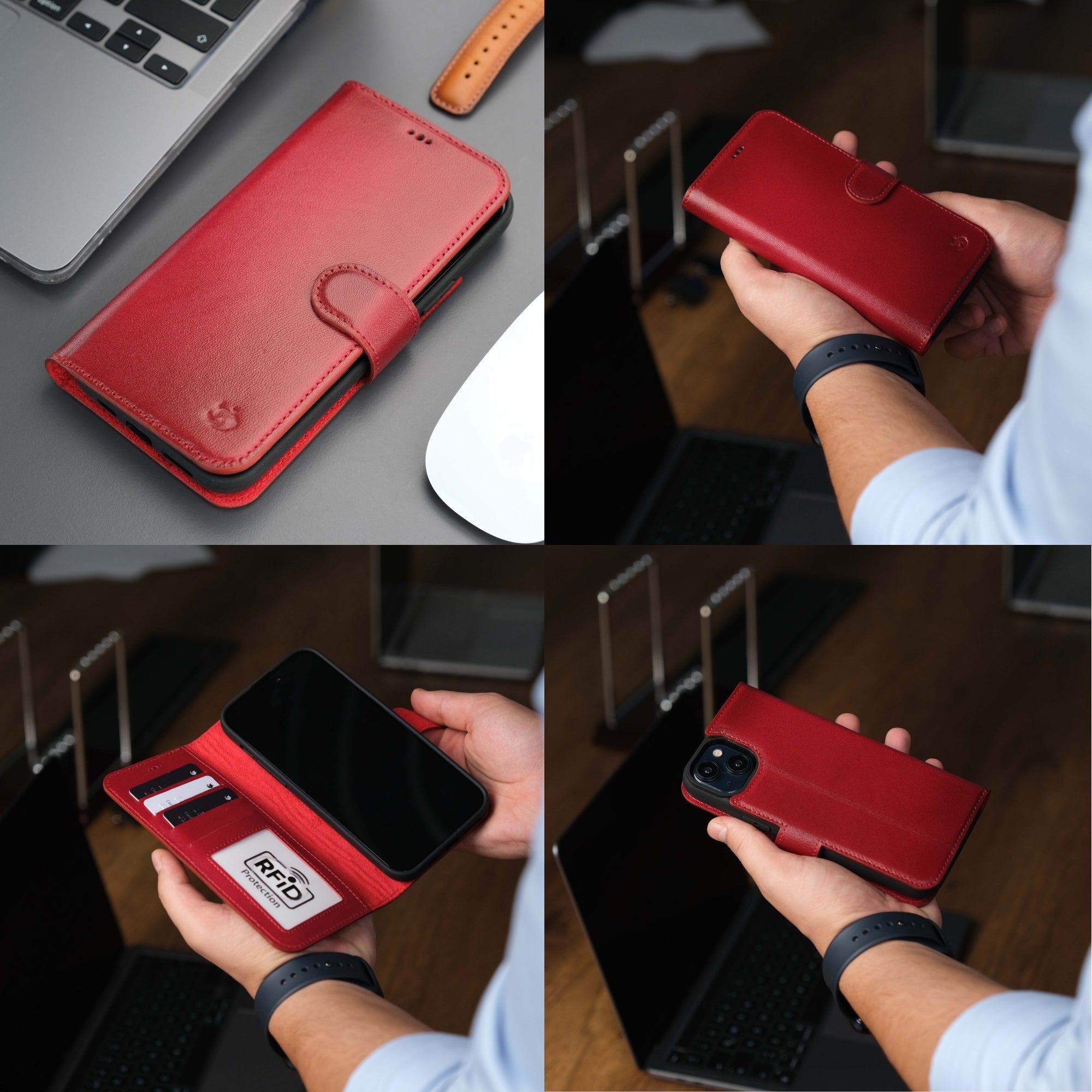 Casper iPhone 16 Plus Wallet Case Leather MagSafe - TORONATA - 