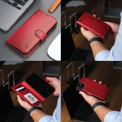Casper Leather iPhone 14 Plus Wallet Case | MagSafe - TORONATA - 