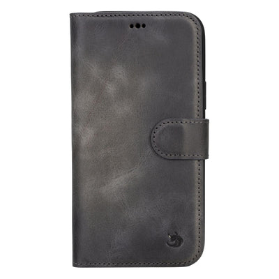 casper iphone 14 series detachable leather wallet case - toronata - 