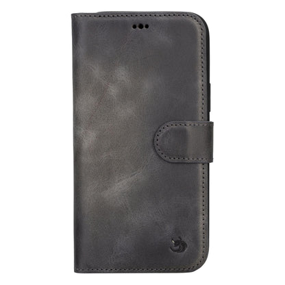 casper iphone 14 series detachable leather wallet case - toronata - 