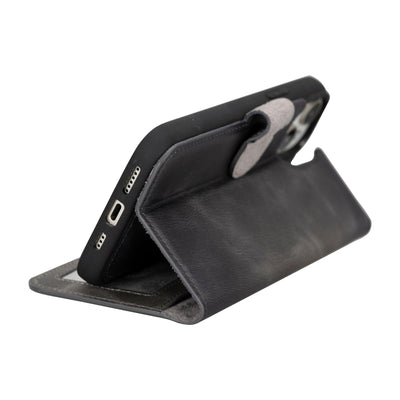 casper iphone 14 series detachable leather wallet case - toronata - 