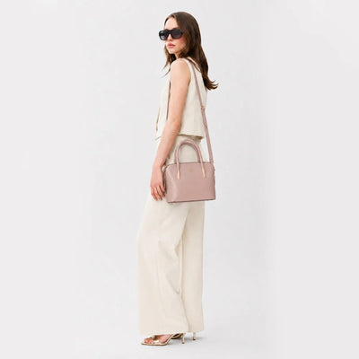 Belmont Satchel Handbag & Crossbody Purse - 