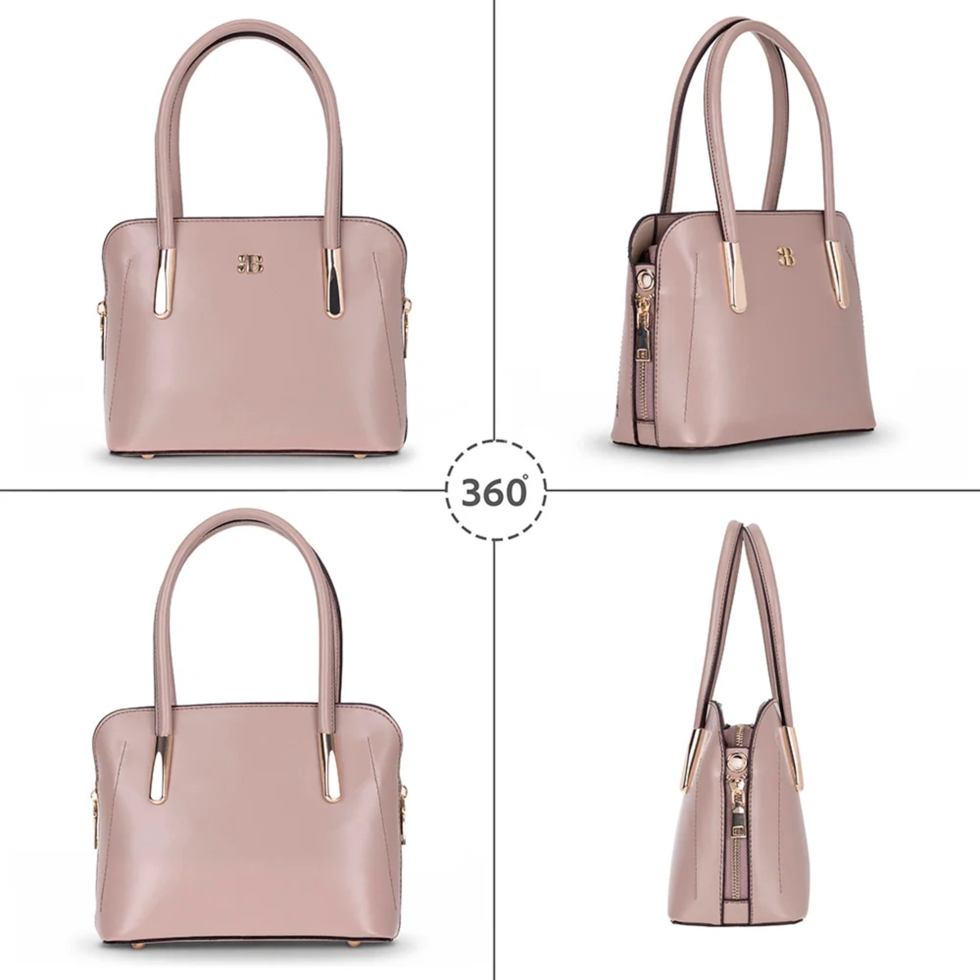 Belmont Satchel Handbag & Crossbody Purse - 