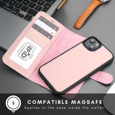 Casper Leather iPhone 14 Plus Wallet Case | MagSafe - TORONATA - 