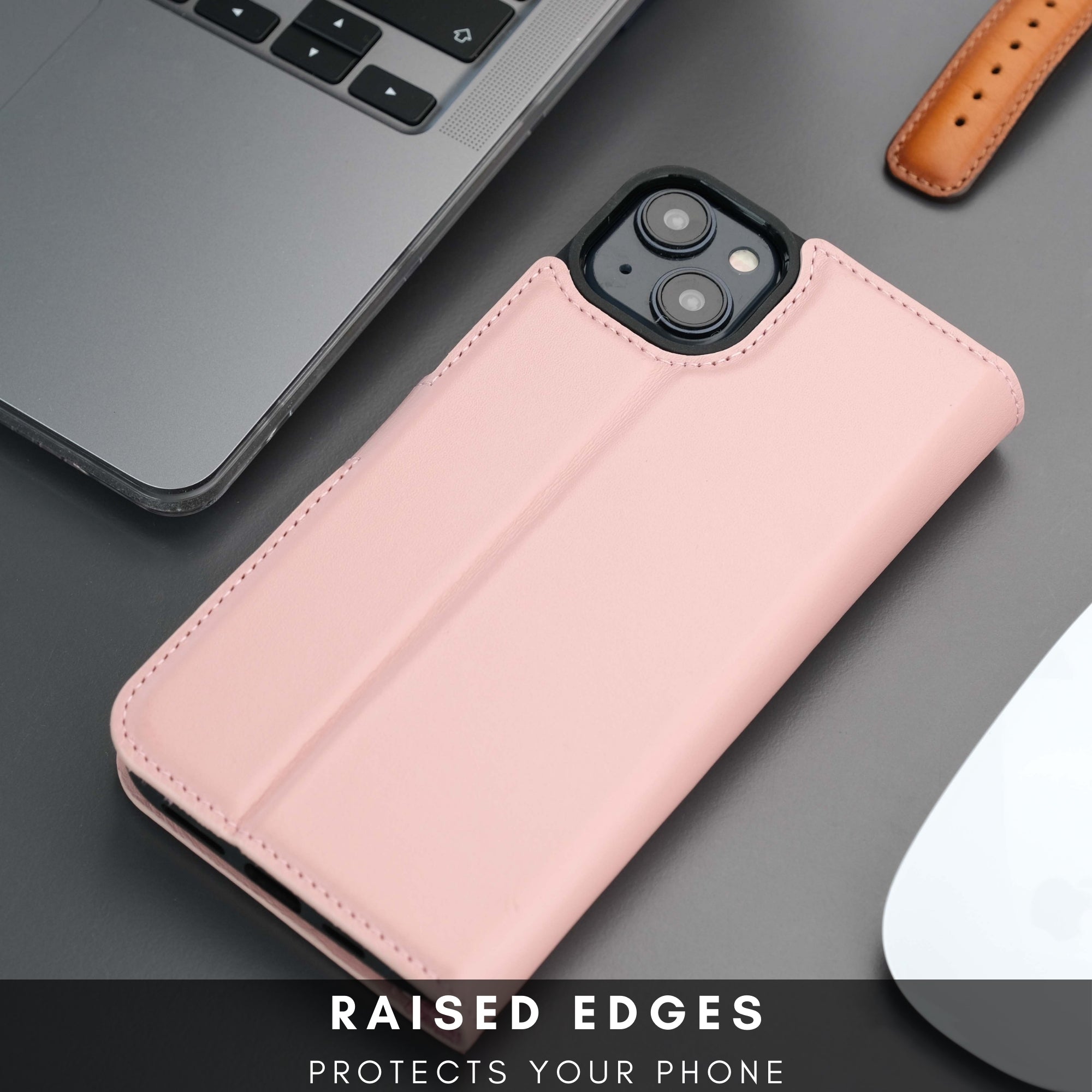 Casper Leather iPhone 14 Plus Wallet Case | MagSafe - TORONATA - 