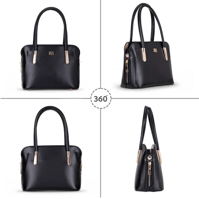 Belmont Satchel Handbag & Crossbody Purse - 