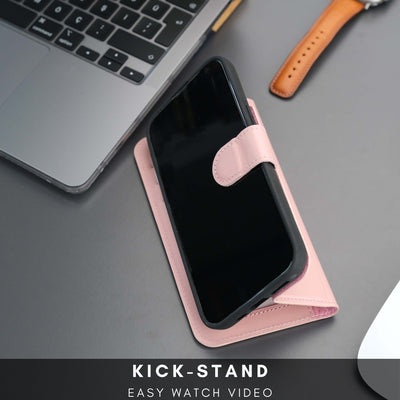 Casper iPhone 16 Pro Wallet Case Leather MagSafe - TORONATA - 