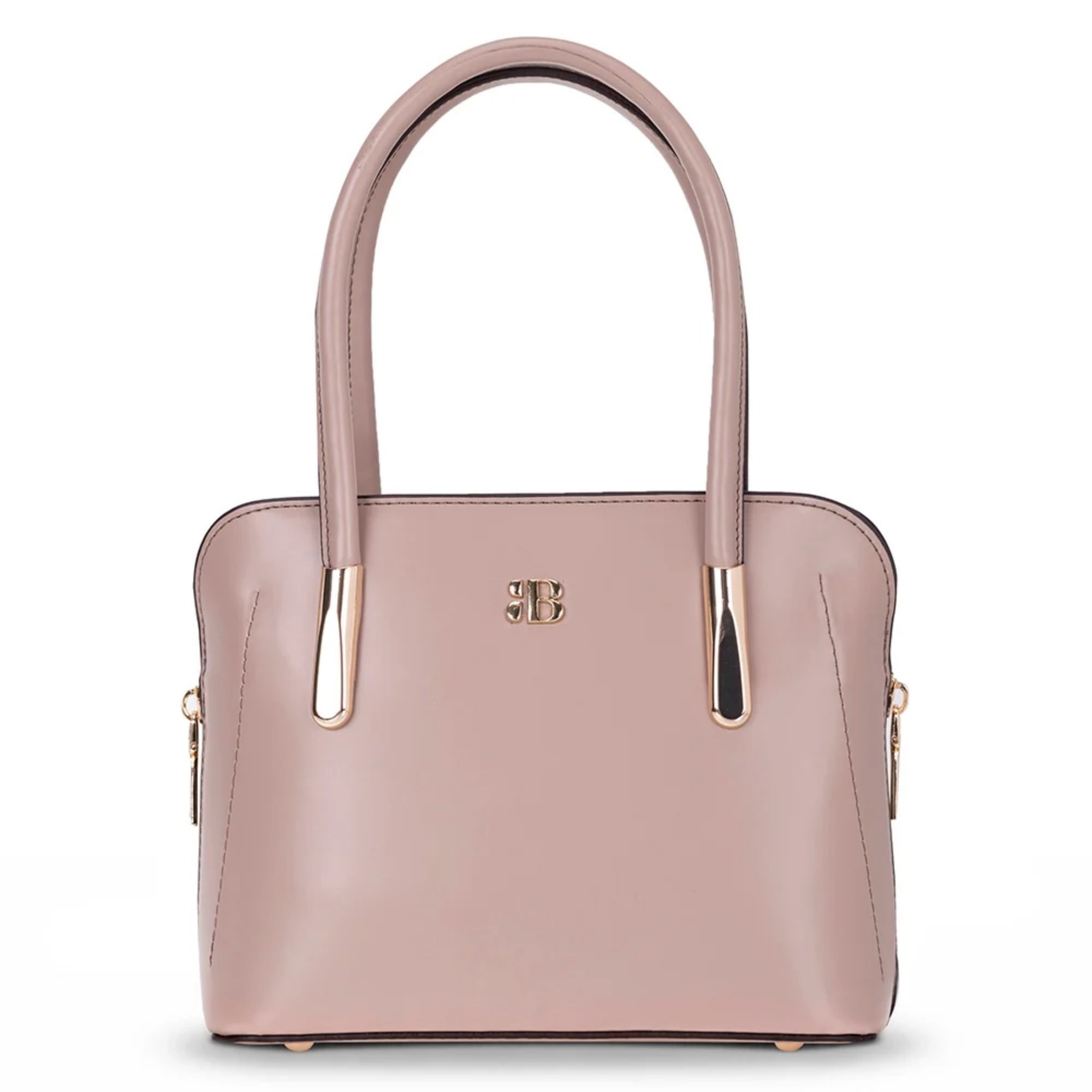 Belmont Satchel Handbag & Crossbody Purse - #color_beige