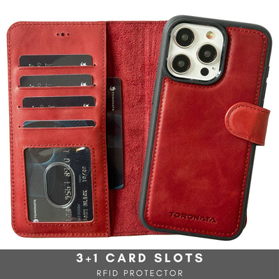 Vegas iPhone 15 Plus Wallet Case | MagSafe - TORONATA - 