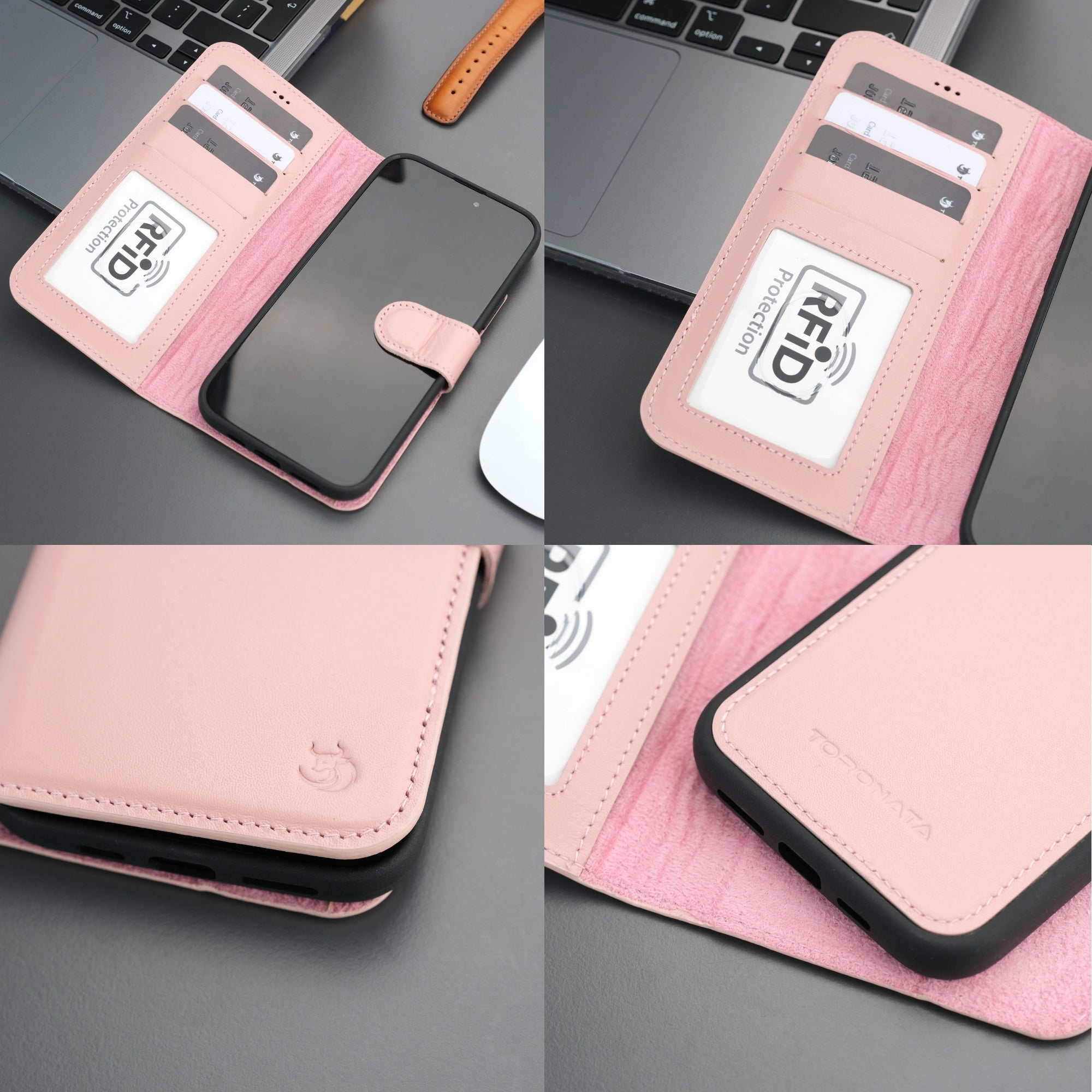 Casper Leather iPhone 14 Plus Wallet Case | MagSafe - TORONATA - 