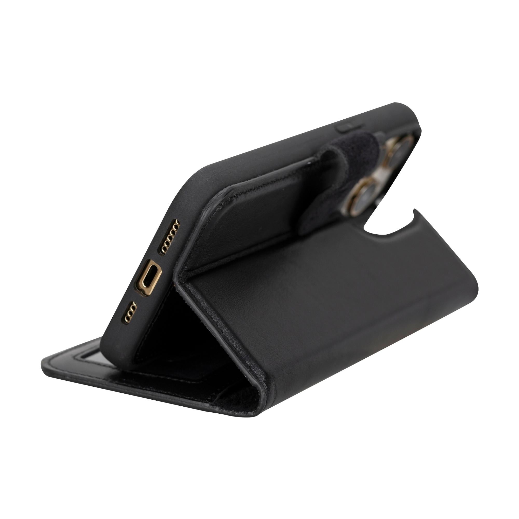 casper iphone 14 series detachable leather wallet case - toronata - 