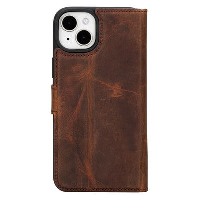 casper iphone 14 series detachable leather wallet case - toronata - 