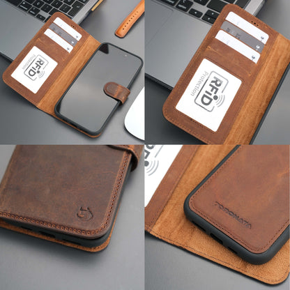 Casper Leather iPhone 14 Plus Wallet Case | MagSafe - TORONATA - 