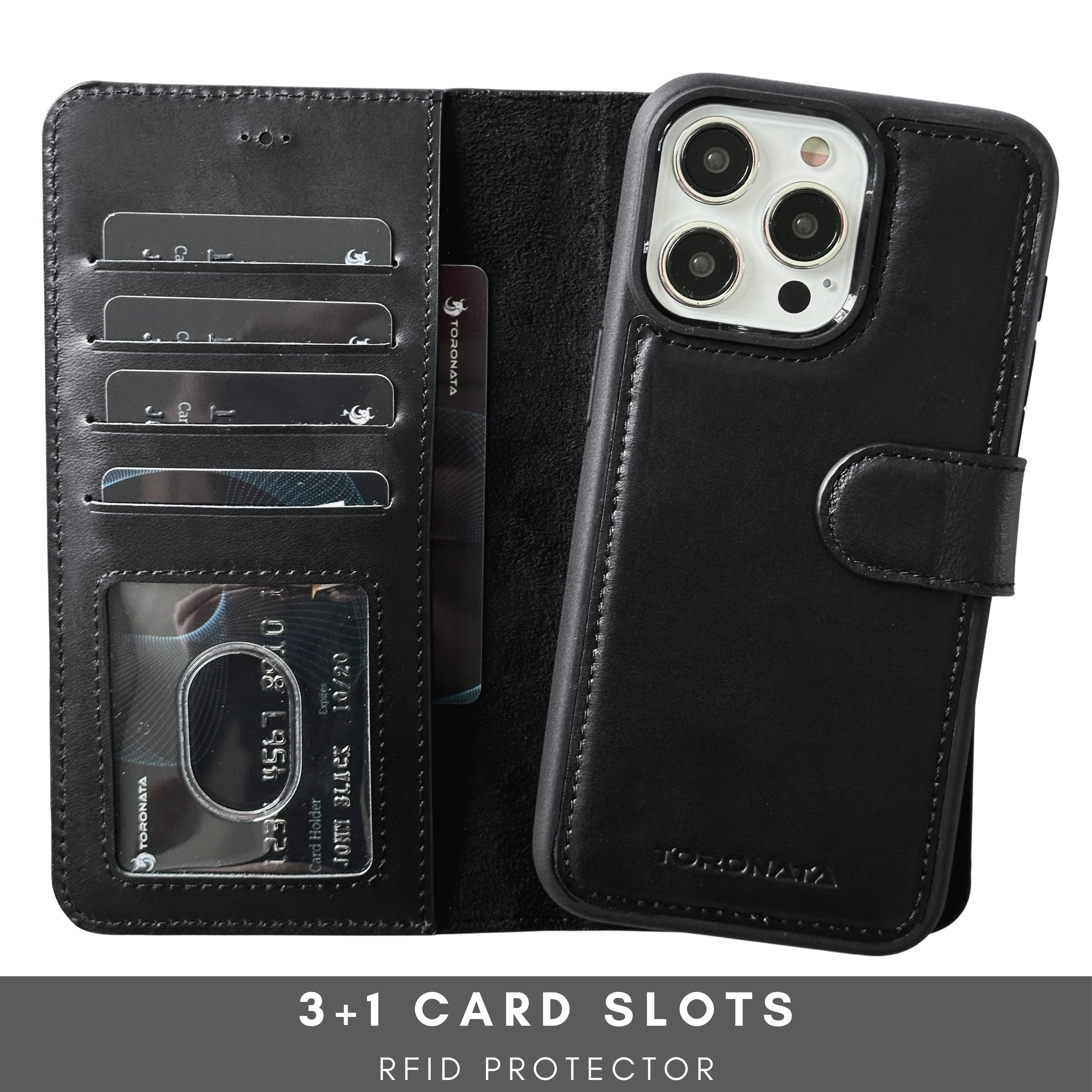 Vegas iPhone 15 Pro Max Wallet Case | MagSafe - TORONATA - 