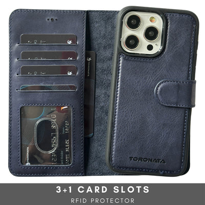 Vegas iPhone 15 Plus Wallet Case | MagSafe - TORONATA - 