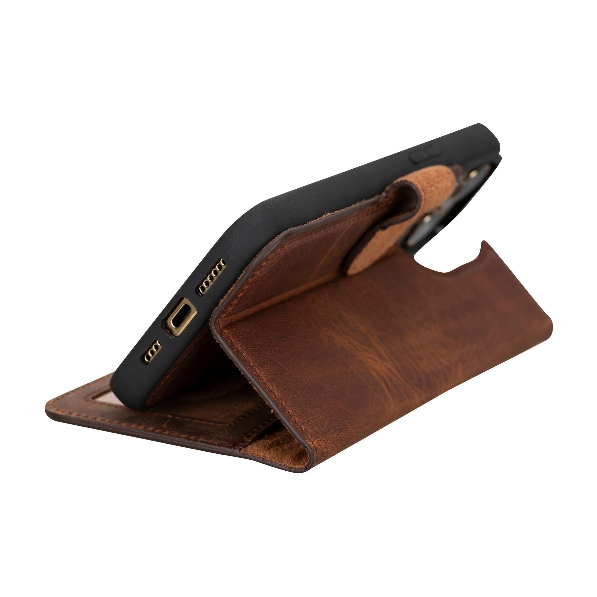 casper iphone 14 series detachable leather wallet case - toronata - 