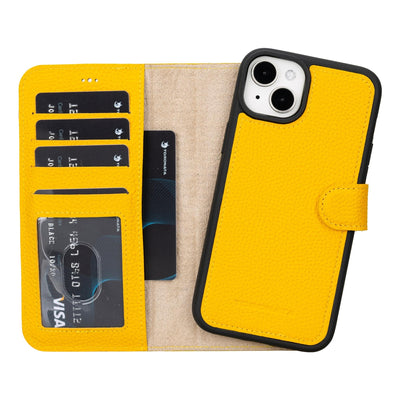 casper iphone 14 series detachable leather wallet case - toronata - 